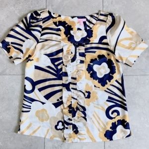 Lily Pulitzer floral top
